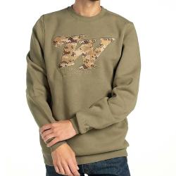 Sweat Shirt Homme Redstone Crew Neck Kaki Winchester&reg;