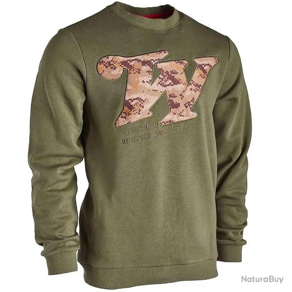 Sweat Shirt Homme Redstone Crew Neck Kaki Winchester�