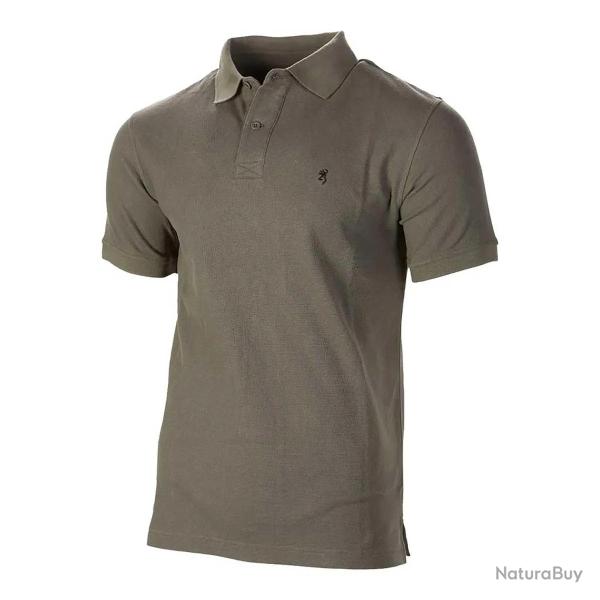 Polo Homme Ultra 79 Browning� Coton Respirant Kaki