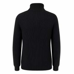 Pull Troyer Noir &agrave; Col Camionneur Brandit&reg; Homme