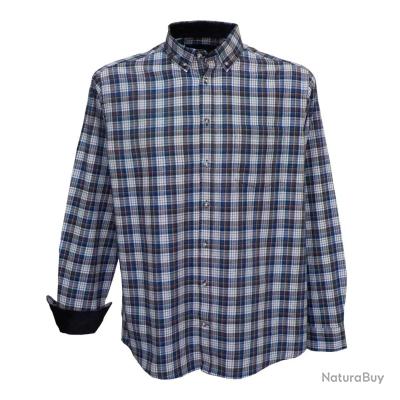 Chemise De Pêche Simms Homme – Jaune à Carreaux – Taille XL – Manches Longues – Très Bon état