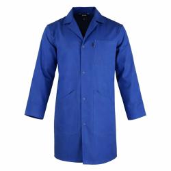 Blouse Homme Manches Longues Limeur LMA&reg; en Coton Bleu - 240 g/m&sup2; 3XL