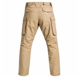 Pantalon Fighter A10&reg; Homme Beige Ultra R&eacute;sistant avec Renforts Genoux