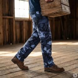 Pantalon BDU Idaho Camo Urban bleu homme