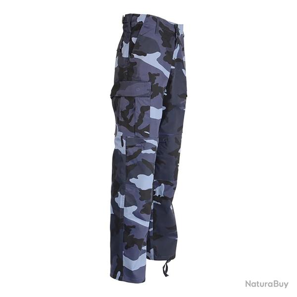 Pantalon BDU Camo Urban Idaho� Homme Bleu