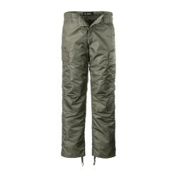 Pantalon thermo homme Brandit olive coupe vent et hydrofuge