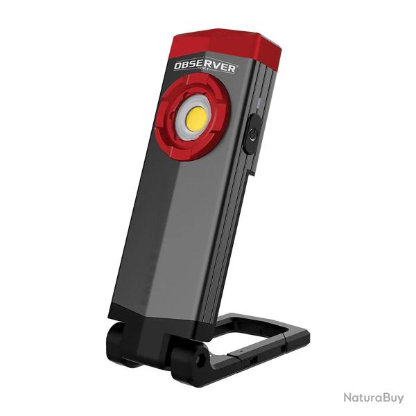 Lampe de travail SLIM OBSERVER - Rechargeable USB-C 1000 Lumens