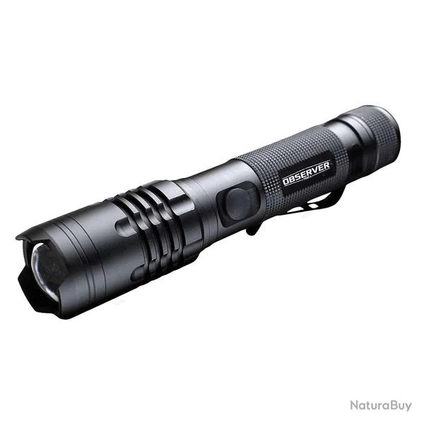 Lampe Torche Multifonction Observer Noire - 1200 Lumens