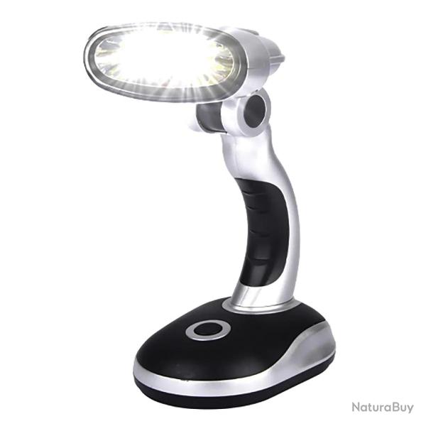 Lampe d'appoint LED puissante sans fil - 120 Lumens - Pivotable et ergonomique