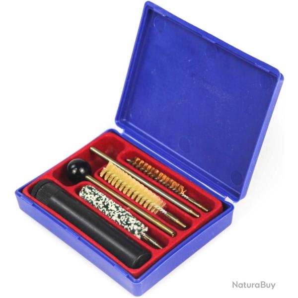 KIT DE NETTOYAGE COMPACT POUR ARME DE POING CALIBRE 22