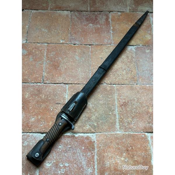 Ba�onnette allemande S98 1er type - WW1