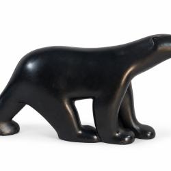 Ours d'apres Francois Pompon  bronze sculpture