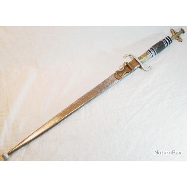 GUERRE ALGERIE grande dague chasse Touareg sahel africain Niger Mali en bon �tat ref SDC26MAL001