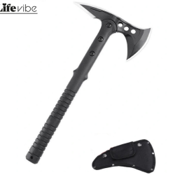 LifeVibe : Hache tactique Outdoor durable en acier tremp&eacute;