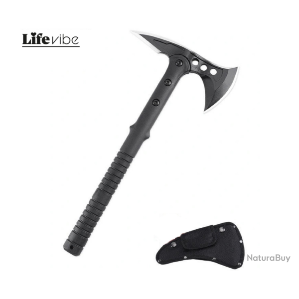 LifeVibe : Hache tactique Outdoor durable en acier tremp�