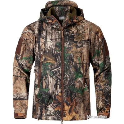 Veste Polaire Simms Camouflage Rouge Homme M - Sweat à Capuche Intégrale Pour La Pêche Et L'extérieur