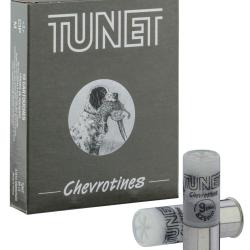 Cartouches TUNET chevrotines 12/70 12 GR, CAL.12/70