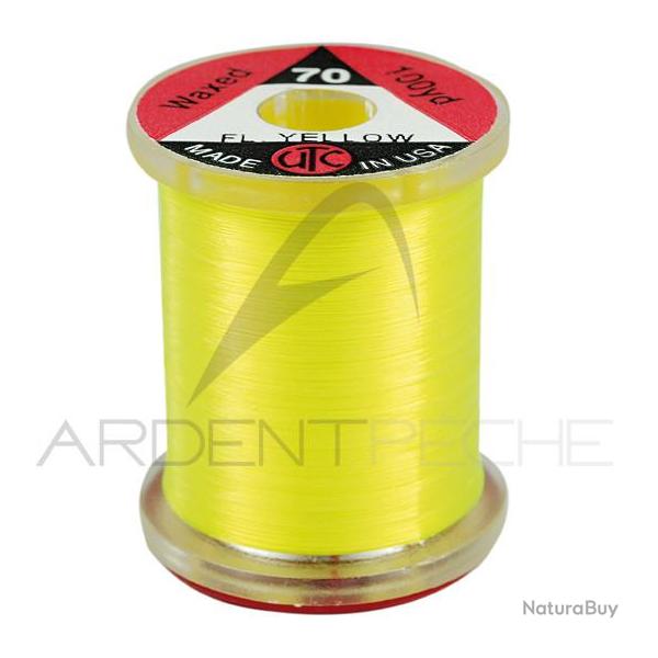 Fils de montage UTC 70 nylon 6/0 fluo jaune 502