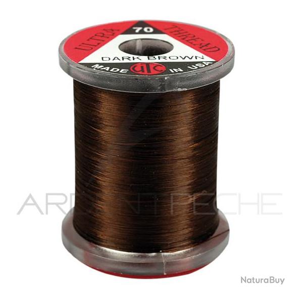 Fils de montage UTC 70 nylon 6/0 marron fonc� 73