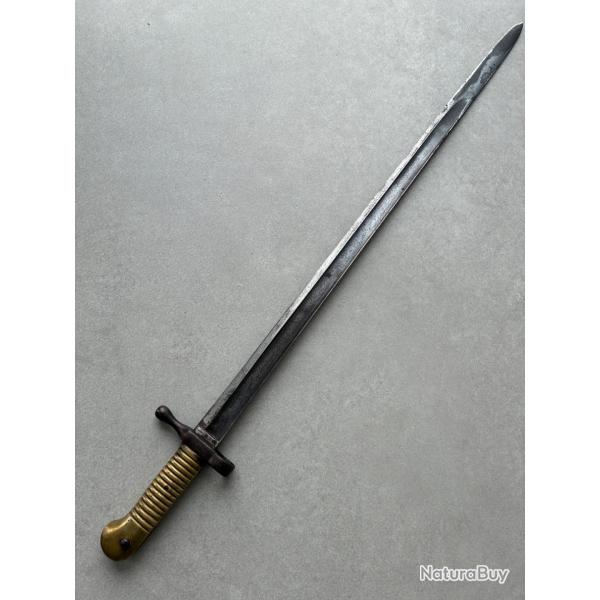 Ba�onnette Mdle 1865  Belge ( ex Thouvenin )