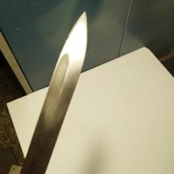 Ba&iuml;onnette MAUSER 98/05 "lame de boucher" dat&eacute;e 1917 SOLINGEN ALEX COPPEL
