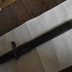 Ba&iuml;onnette Artillerie Espagne TOLETDO 1900.