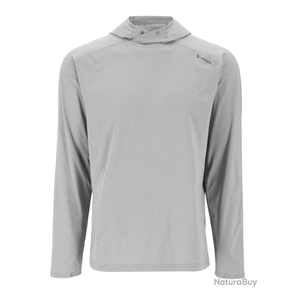 Tee shirt � capuche SIMMS Solarflex Hoody Overcast XL