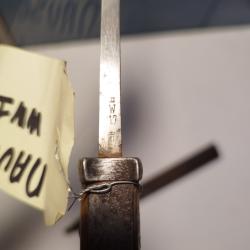 Ba&iuml;onnette MAUSER 98/05 dat&eacute;e 1917 SOLINGEN