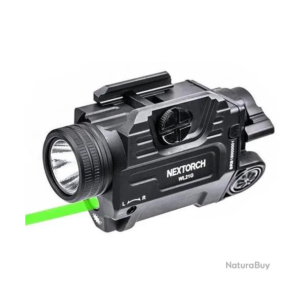 Lampe/laser pistolet WL21G - 650 lumens