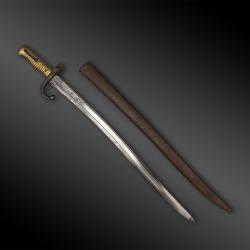 SABRE-BA&Iuml;ONNETTE mod&egrave;le 1866 Chassepot - France - XIX&egrave;me si&egrave;cle