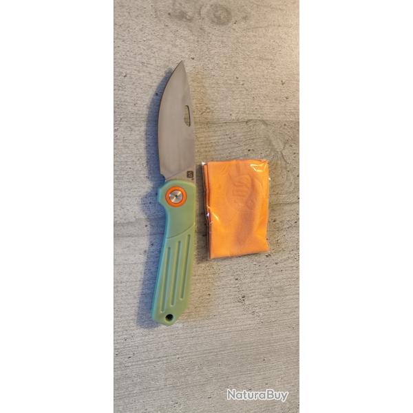 Couteau Pliant EDC Ultra L�ger 58g - Acier 5Cr15MoV - Design Moderne Menthe