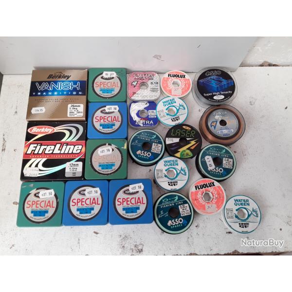 Lot de 21 fil diverses marques