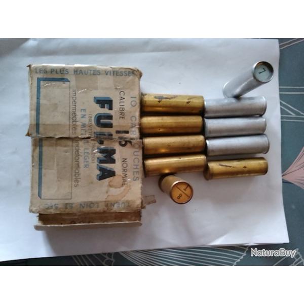 lot de 10 cartouches fulma cal 16