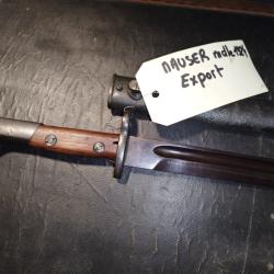 Ba&iuml;onnette MAUSER mod&egrave;le 1924 EXPORT