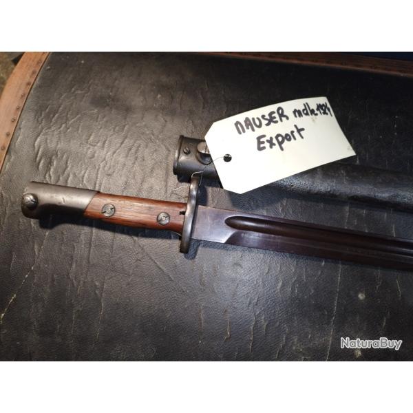 Ba�onnette MAUSER mod�le 1924 EXPORT