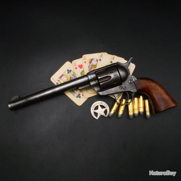 Colt Sheriff Single Action Army canon Miroir 44-40 , lettre archive Colt - Cat�gorie D et PV bne