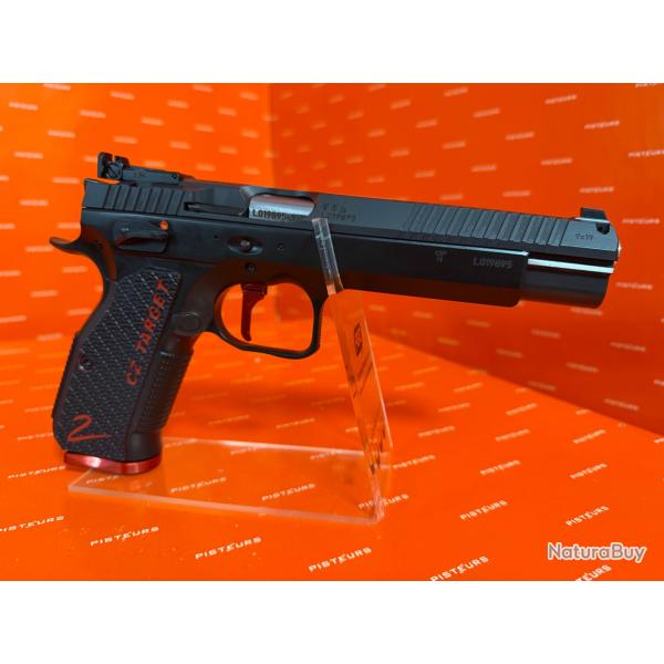 PISTOLET CZ SHADOW 2 TARGET 6" CAL.9X19 17 COUPS