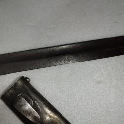 Ba&iuml;onnette MAUSER 98 K pur jus