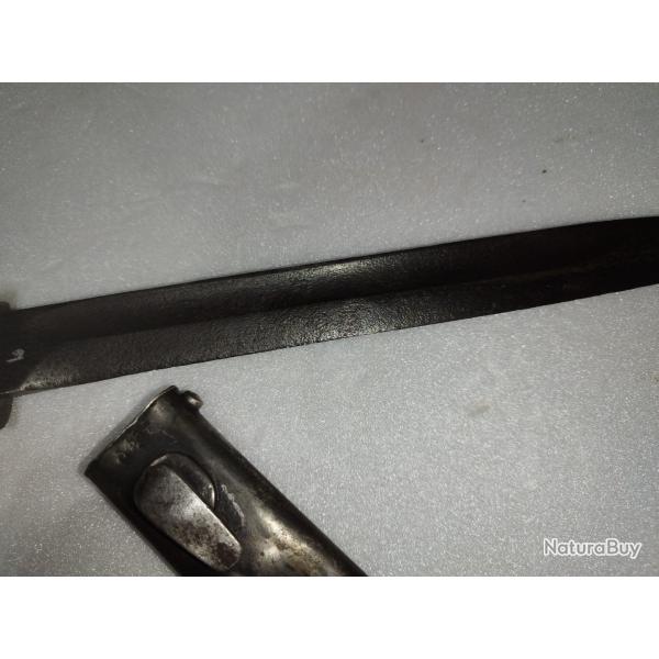 Ba�onnette MAUSER 98 K pur jus