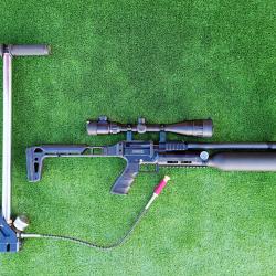 PACK-10 Carabine PCP SNOWPEAK AP900B Cal. 6,35 mm 19,9 J. Bouteille aluminium + Valve Puissance