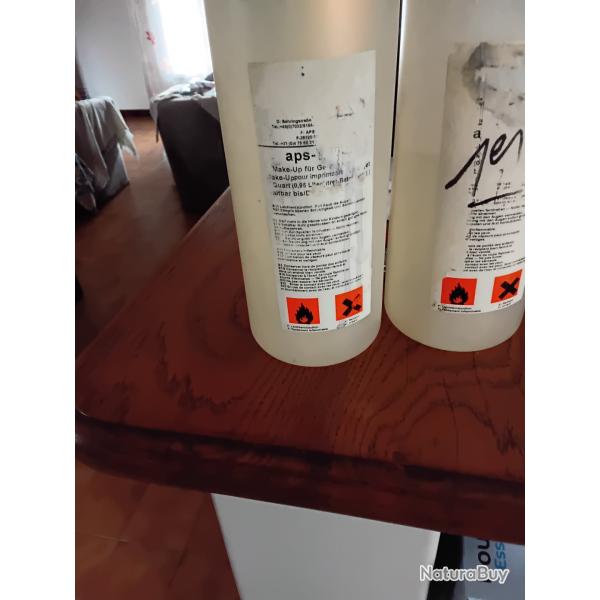 Solvant poudre noire