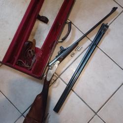 RARE COMBIN&Eacute; EXPRESS V&Eacute;RITABLES PLATINES ARTISANAL FRANCAIS AVEC POINT ROUGE ET UN JEU CANONS CAL20!