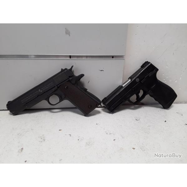Pour pieces x2 pistolets airsoft HS