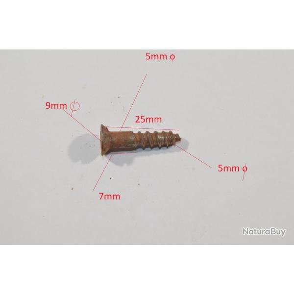 Vis pour crosse  id�al restauration Fusil Ancien Chasse Battant crosse Vis ancien 1800 (1A)