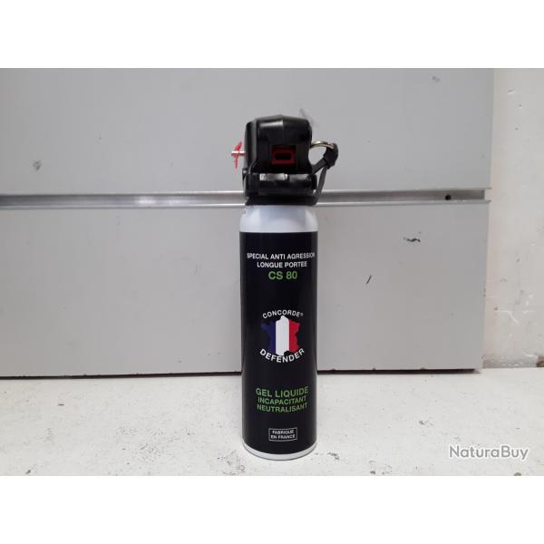 Bombe Concorde defender CS80 gel liquide 100ml