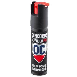 Bombe a&eacute;rosol Gel Poivre PRO OC 25ML Concorde Defender
