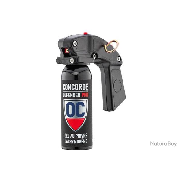 Bombe a�rosol Gel Poivre PRO OC 100ML poign�e Concorde Defender