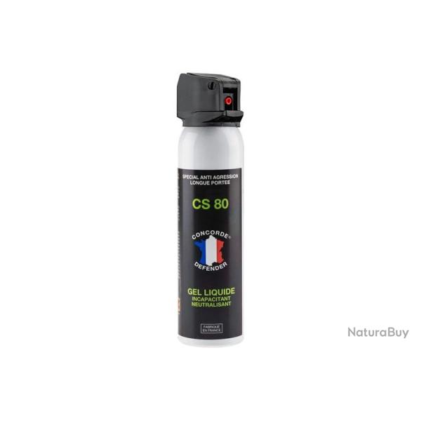 Bombe a�rosol Gel CS 80 100ML Concorde Defender