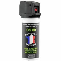 Bombe a&eacute;rosol Gel CS 80 50ML Concorde Defender