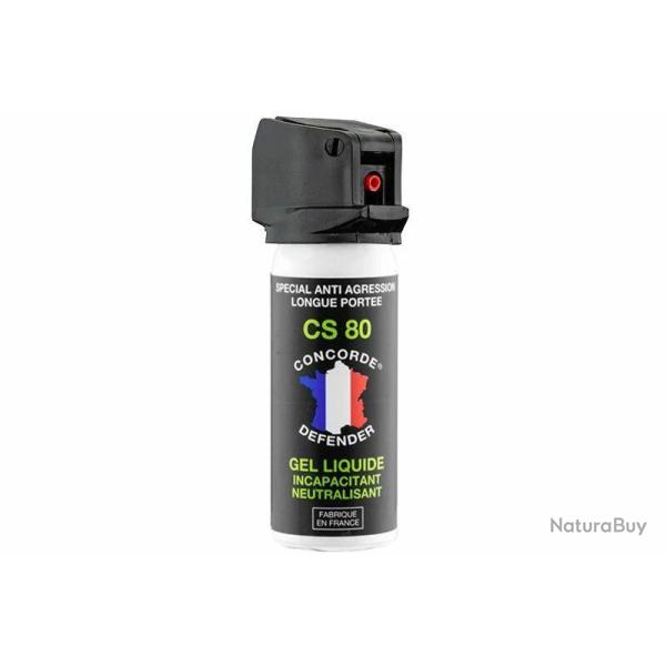 Bombe a�rosol Gel CS 80 50ML Concorde Defender